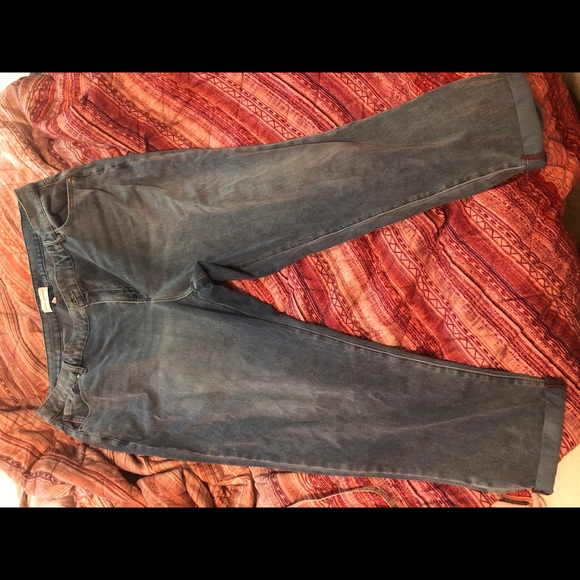 Lane Bryant Boyfriend Jeans Cuffed Hem - Picture 8 of 10